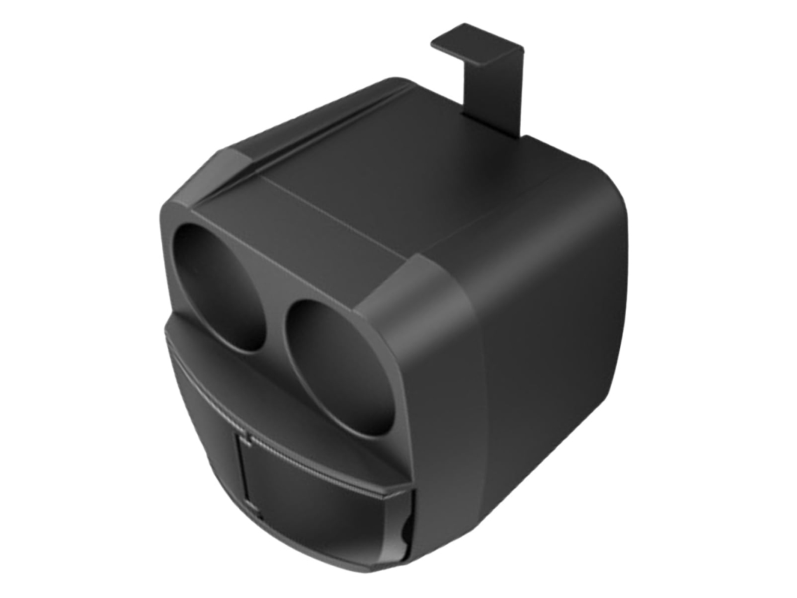 Lixeira Para Carro Com Caixa De Armazenamento, Recipiente Para Resíduos E Porta-copos.