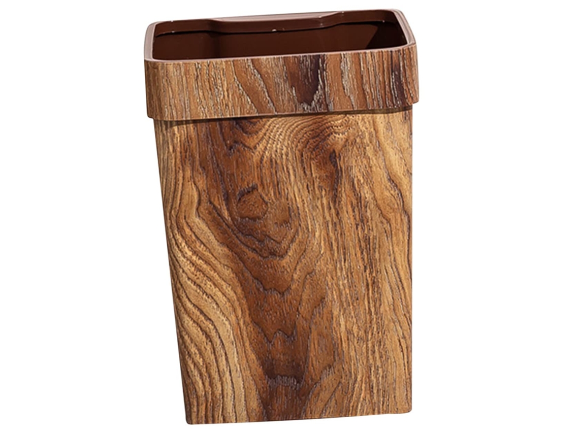 Lixeira De Plástico Para Escritório E Casa, Design Simples E Prático.