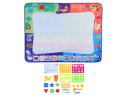 Tapete De Desenho Com Água Infantil Cartoon Cute Brinquedo Educativo 120x90cm