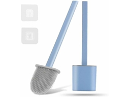 Escova Sanitária de Silicone com Suporte de Parede para Pendurar Escovas Sanitárias AQUAFORGE