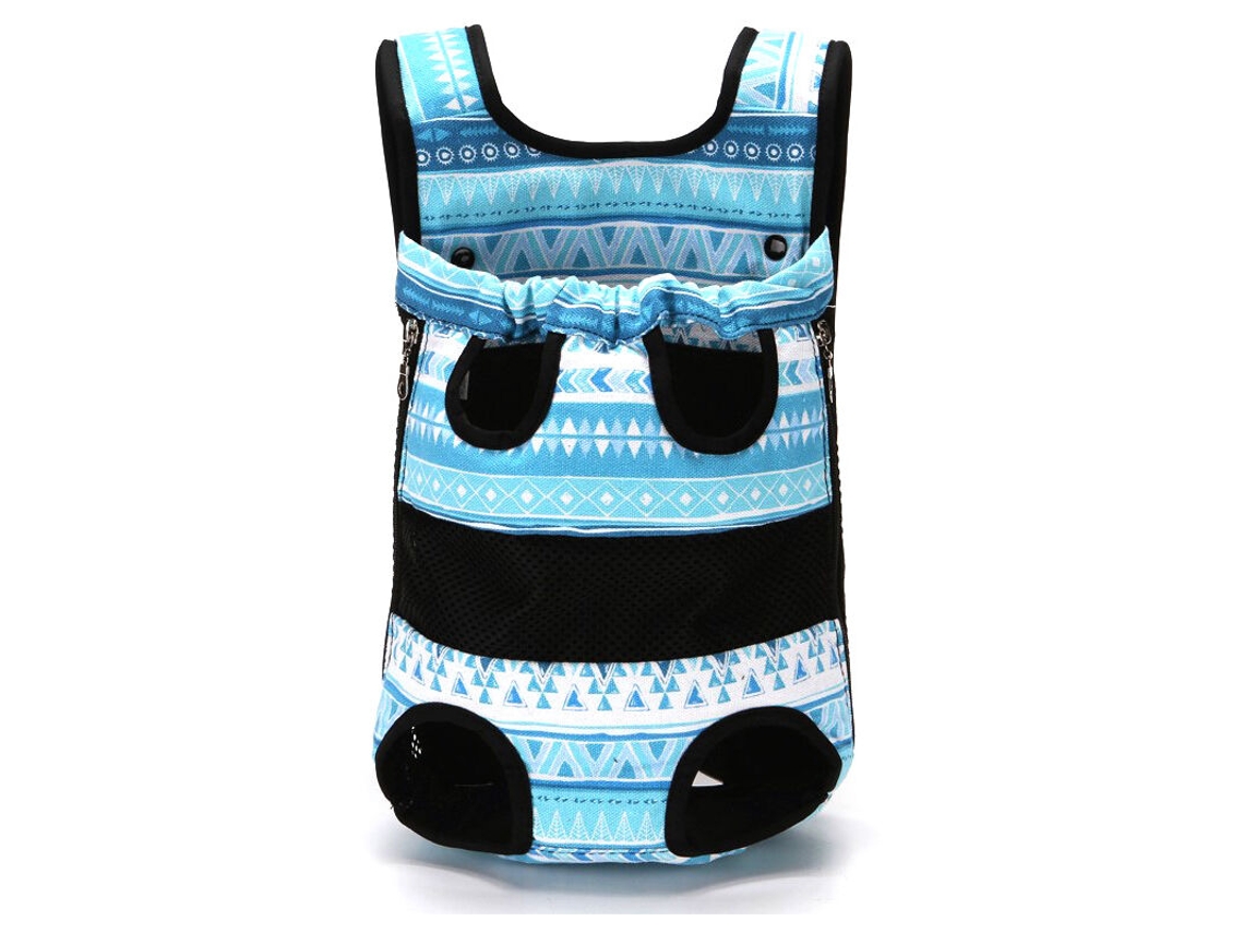 Mochila para Cães e Gatos, Ajustável, com Abertura para Patas AQUAFORGE