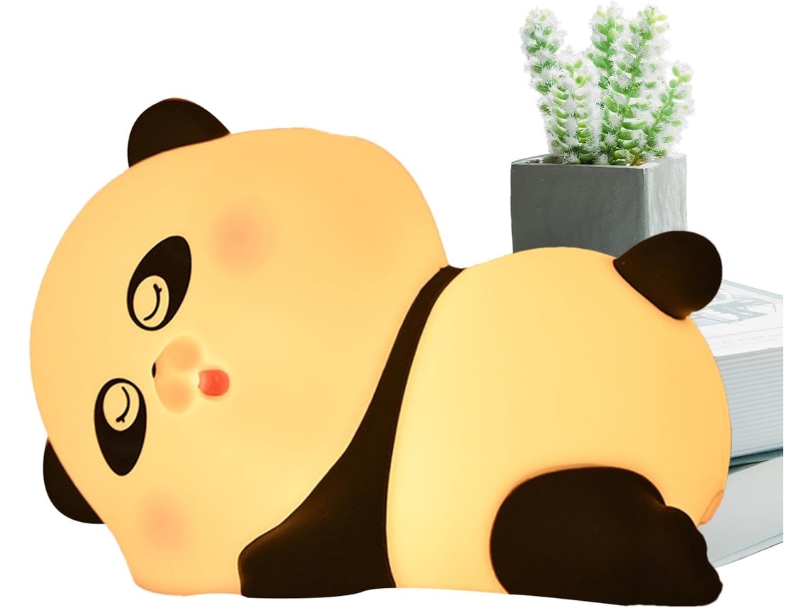 Luminária Noturna Usb, Luminária Noturna Para Quarto Infantil, Luminária Noturna Panda Recarregável Gokoco