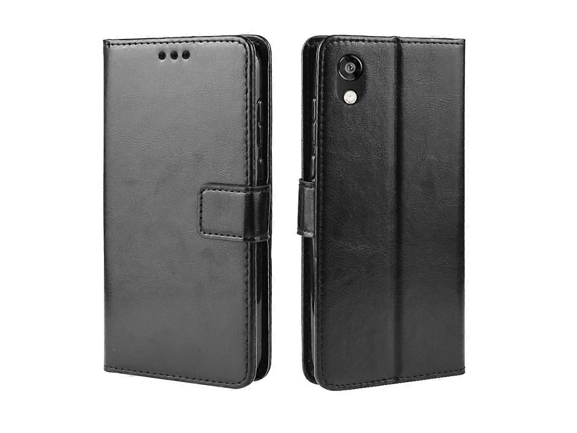 Capa De Couro Horizontal Com Textura Retrô Crazy Horse Para Huawei Honor 8s, Com Suporte, Compartimentos Para Cartões E Porta-retratos Para Honor 8s.