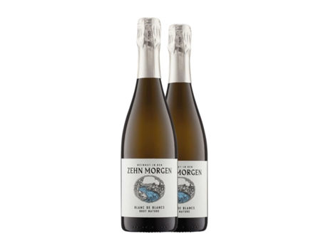 Espumante ZEHN MORGEN Blanc de Blancs Chardonnay Brut Nature Nahe (0.75 L - 2 Unidades)