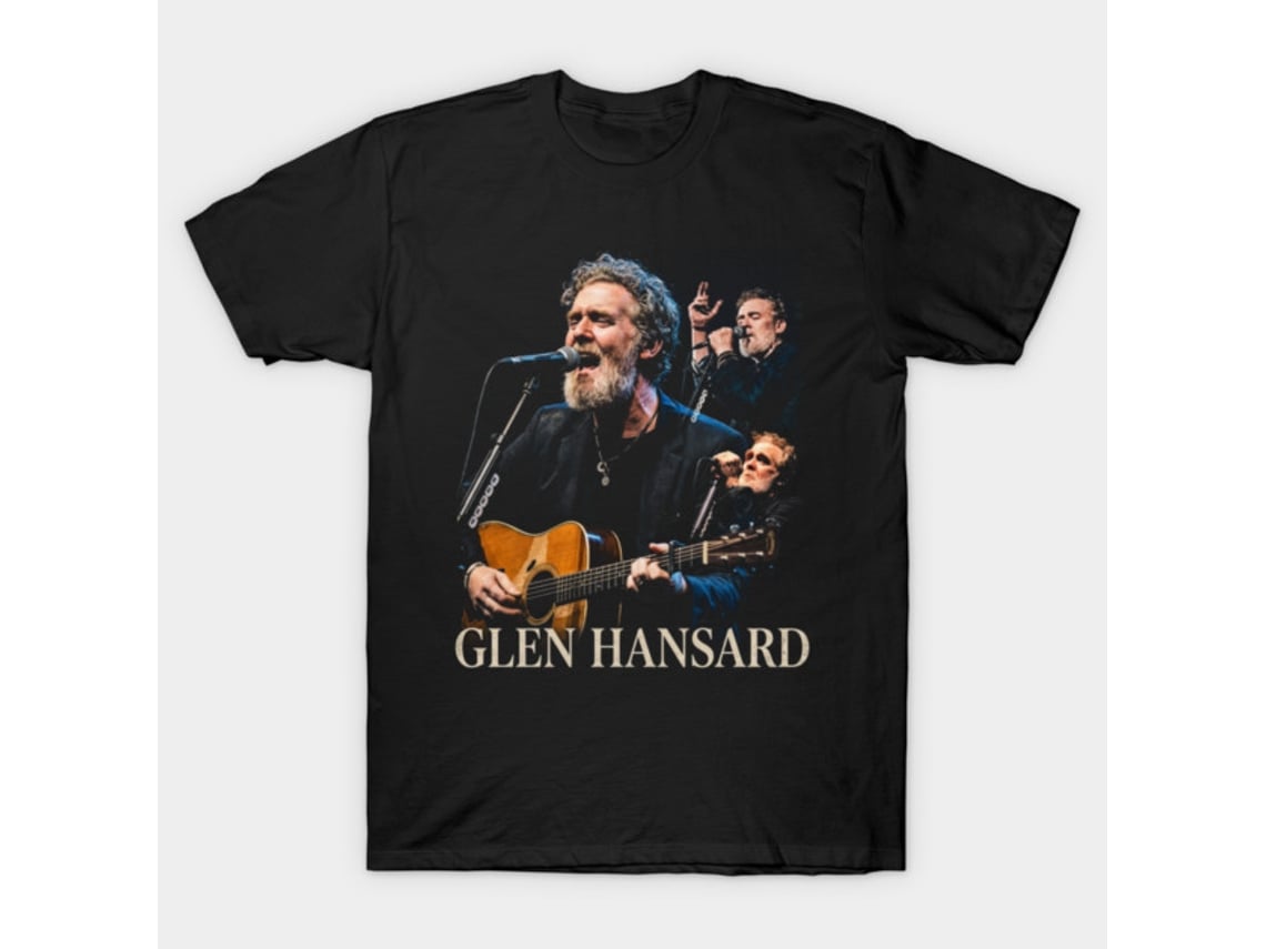 Rockinstone Glen Hansard Vintage T-shirt Black Size:m
