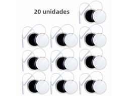 Eletrodos Adesivos de Gel para Ems de 32 Mm, Tipo Autoadesivo MDUG (20 Unidades Brancas)