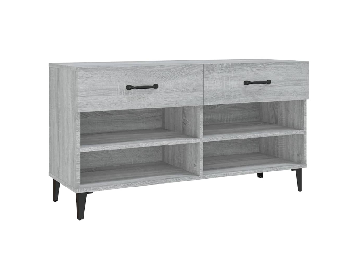 Sapateira MAISON EXCLUSIVE Madeira Derivados Sonoma Cinza 102x35x55 cm