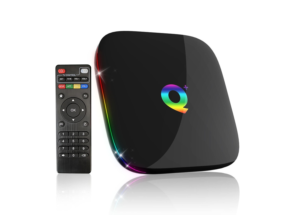 Smart Tv Box Android Tv Box 9.0 4Gb Ram/32Gb Rom 3D 6K @ 30Fps Cpu de Alta Resolução H6 Quad-Core Cortex-A53 Suporta 2.4Ghz Wifi H.265 Por BISBISOUS