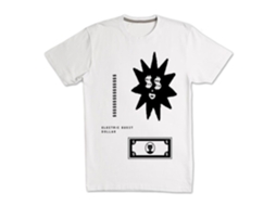 Camiseta Electric Guest Dollar ROCKINSTONE Unissex Adulto Mais Vendidas Tamanho: M