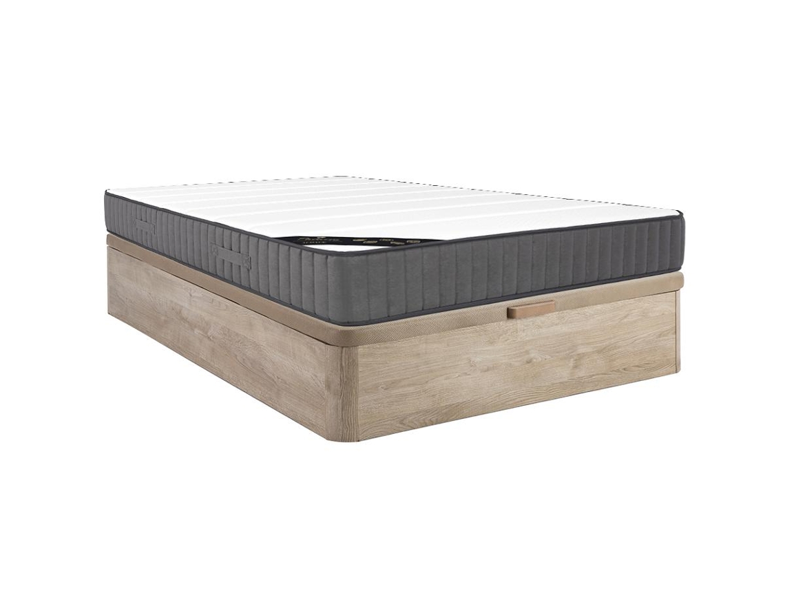 Sommier Cofre Audace PALACIO Tecido Bege (160x200cm)