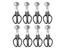 Conjunto De 8 Cortadores De Casca De Ovo De Codorna Em Aço Inoxidável, Separador De Ovos, Tesoura Para Casca De Ovo De Codorna F Nostalgia88