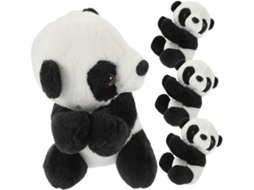 2-conjuntos De Clipes Papelaria Com Estampa Panda Fofo, Bonecos De Panda, Mini Pandas De Pelúcia Fotos, Mini