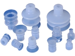 Conjunto De 10 Ventosas Pneumáticas Industriais Silicone Mp Bt Com Forte Poder Sucção, Bocal De Cabeça Larga, Tripla