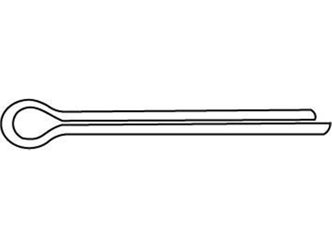 Chaveta de Ferro ½ CHEMITOOL Cana DIN 94 6,3x40