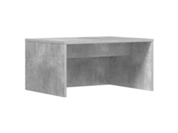 Conjunto 1 Mesa De Parede Vidaxl Cinzento Derivados De Madeira (60 X 45 X 30 Cm)