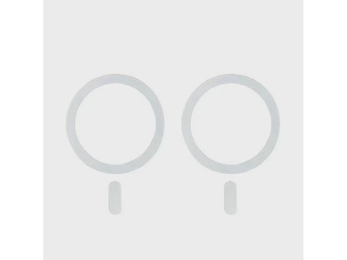 Anel Magnético Magsafe De Metal Para Carregador Sem Fio Universal, Compatível Com Suportes Para Carro.