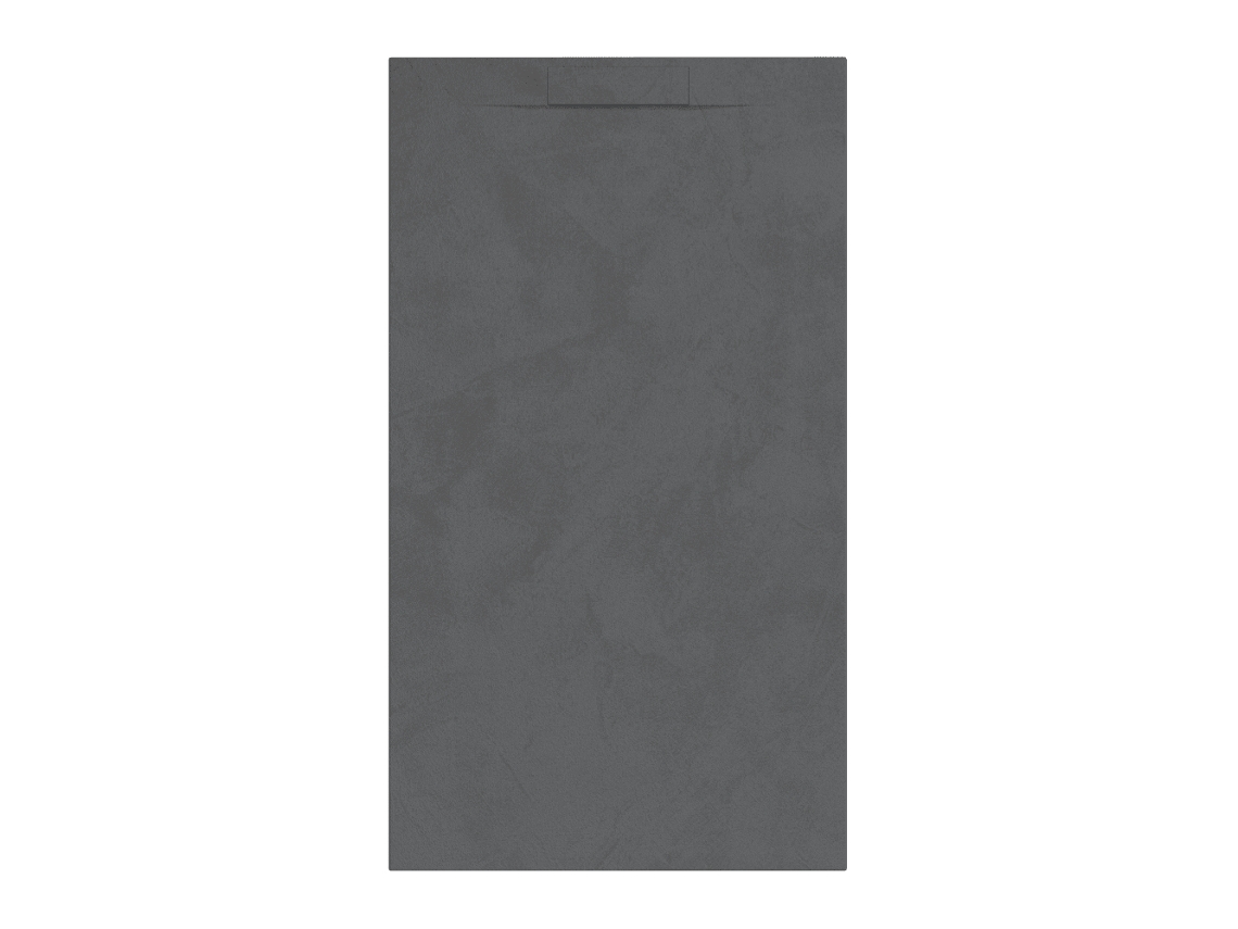 Base de Duche Koral, Antracite 100x90cm, com Grade