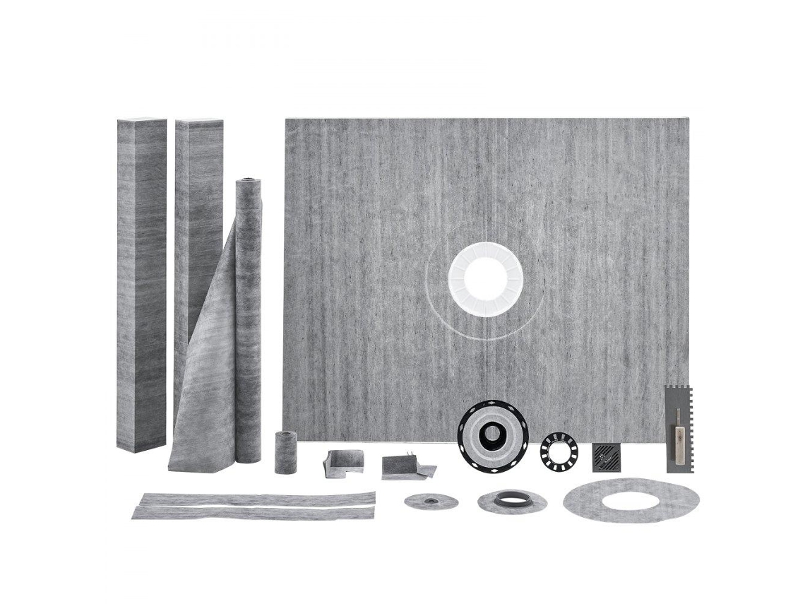 Conjunto De Componentes Para Instalação De Duche Impermeável 60x48 Tekmaquinas