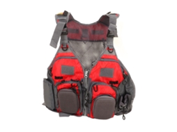 Colete de Pesca Fly Mesh Vermelha | S/MARCA