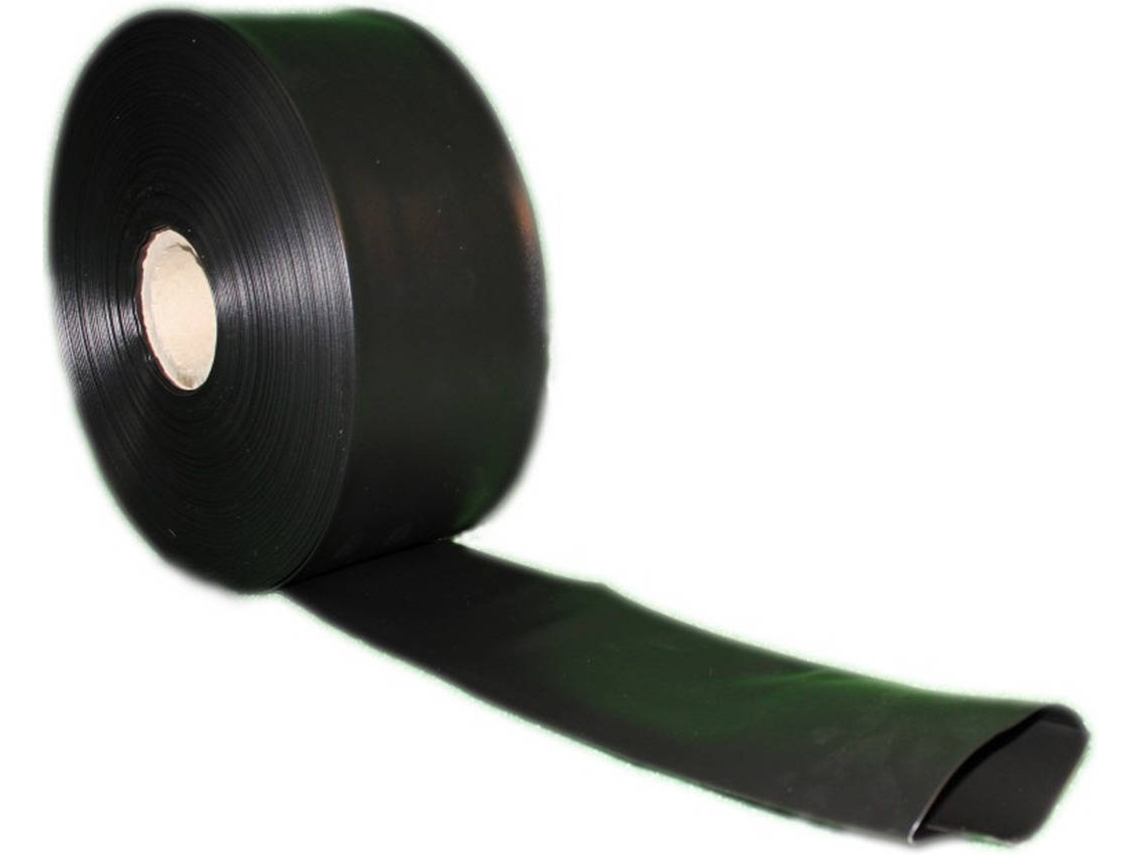 Manguera Plana Plastocanal Negra 1500 Galgas | Riego Por Gravedad Y Trasvase | Rollos 100m 60mm