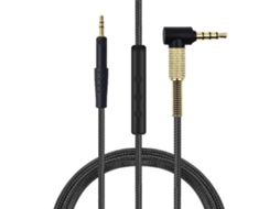 Cabo De Auscultadores Zruxe Para Sennheiser Hd6 Mix, Hd7, Hd8 Dj 1,5 M (microfone Incorporado)