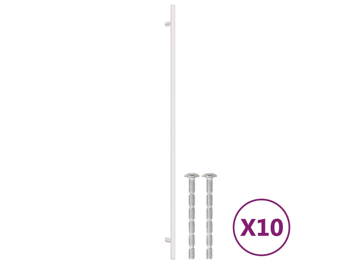 Cabinet Handle, Cabinet Handles Vidaxl Prateado Aço Inoxidável (480 Mm)