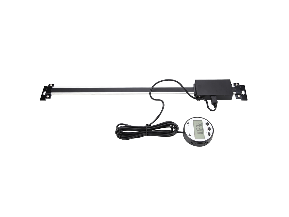 Kit De Leitura Lcd De Escala Linear Digital Preciso De 0-300mm Para Fresadoras E Torneiras.