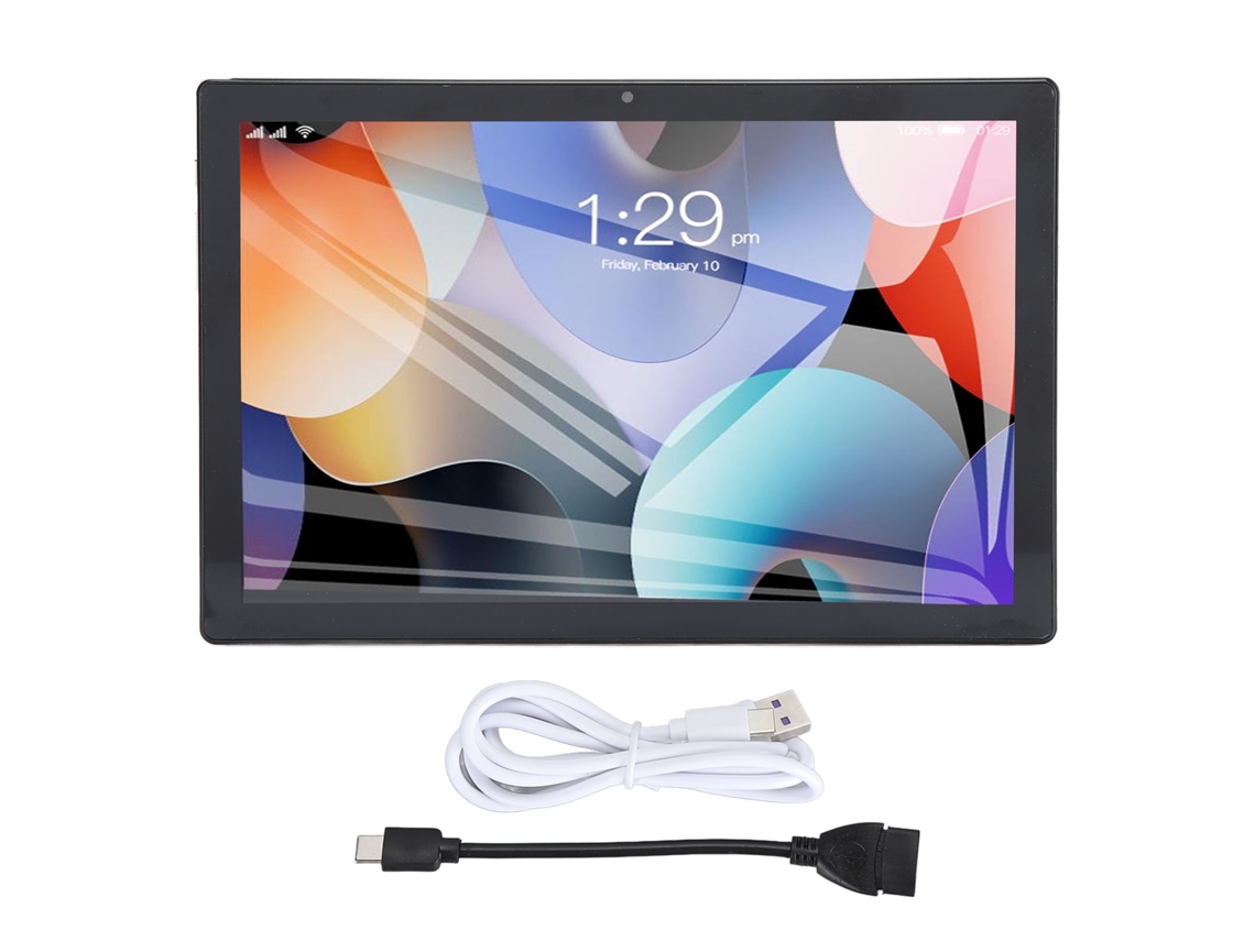 Tablet de 10,1 polegadas com Android 12, CPU de 8 núcleos, câmera dupla e outros