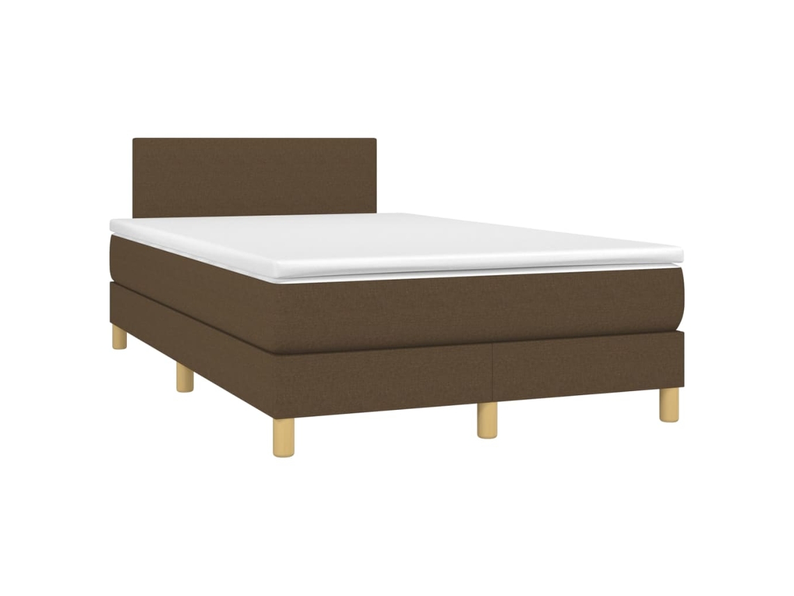 Box Spring Bed, Box Spring Beds Vidaxl Marrom Tecido (120 X 190 Cm)