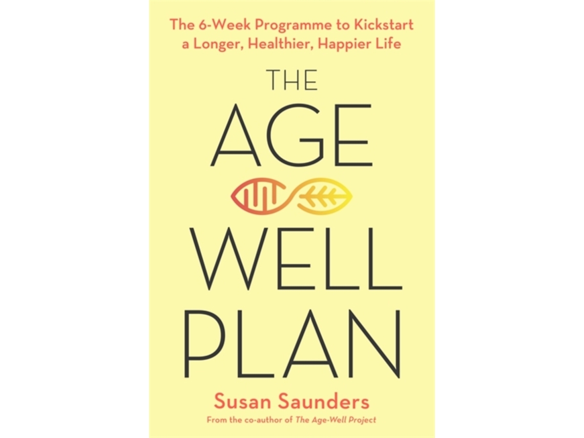 Livro The Age-Well Plan de Susan Saunders (Inglês)