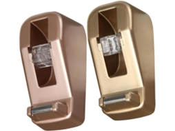 Dispensador De Fita Adesiva Portátil E Leve Luxshiny, Feito De Plástico Com Bordas Lisas, 2 Unidades, Ideal Para