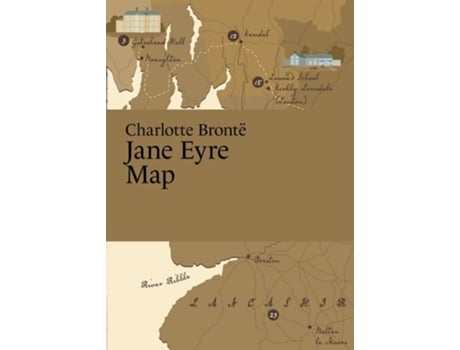 Livro Charlotte Bronte, Jane Eyre Map de Thelander, Martin et al. (Inglês)