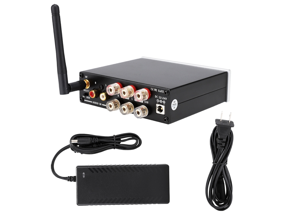 Amplificador De Potência Hifi Bluetooth Aptx 50w2