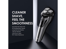 2026 oraimo Smartshaver 2 Lâminas Ultra Finais 3d Flutuantes Ipx7 Aparador Elétrico Rotativo Plegável