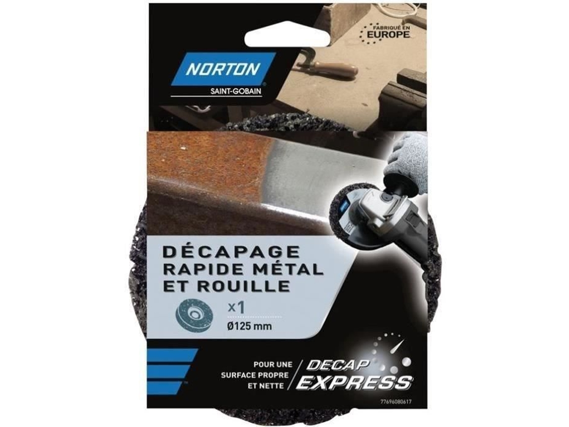 Disco De Decapagem Expresso De Metal D 125 Mm Norton