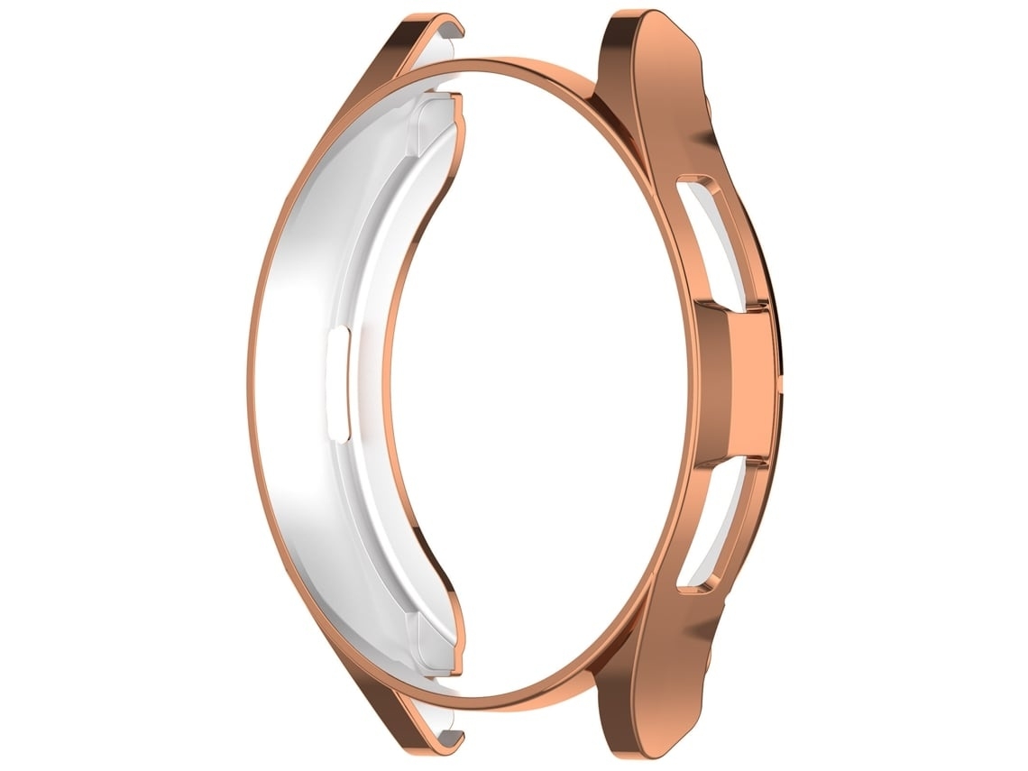 Capa Protetora Lurelia Para Samsung Galaxy Watch 6 Classic 43 Mm Ouro Rosa