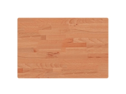 Bathroom Countertop, Bathroom Countertops Vidaxl Marrom Madeira (60 X 40 X 2.5 Cm)