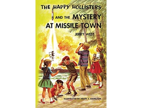 Livro The Happy Hollisters and the Mystery at Missile Town de Jerry West (Inglês)