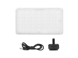 Luz Led Rgb Ajustável, Luz De Vídeo Portátil, Mini Lâmpada De Fotografia Para Câmera Dslr