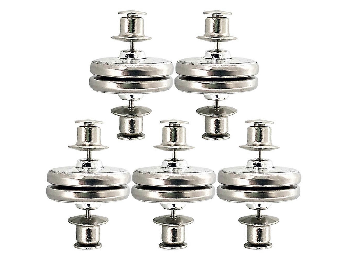 Conjunto De 5 Pares De Fivelas Magnéticas Para Cortinas, Fechos Magnéticos Removíveis, Acessórios Para Cortinas. Aquaforge