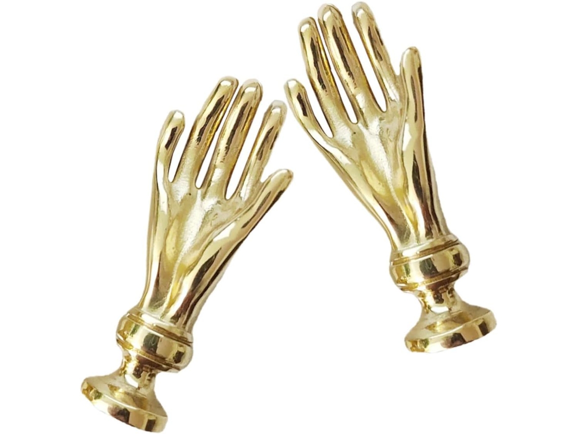 Doitool 2 Peças Puxadores Elegantes De Latão Para Armários E Guarda Roupas