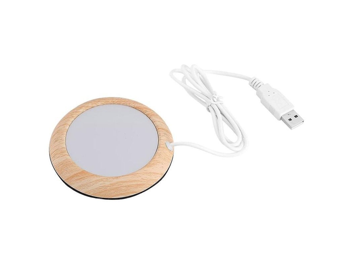 Aquecedor de Copos USB, Metal, Criativo, Isolador de Café Quente, Mesa | S/MARCA