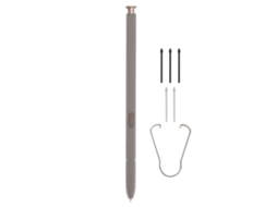 Lápis Style Pen para S24 Ultra com Punta de 0,7 mm, Alumínio Cinza