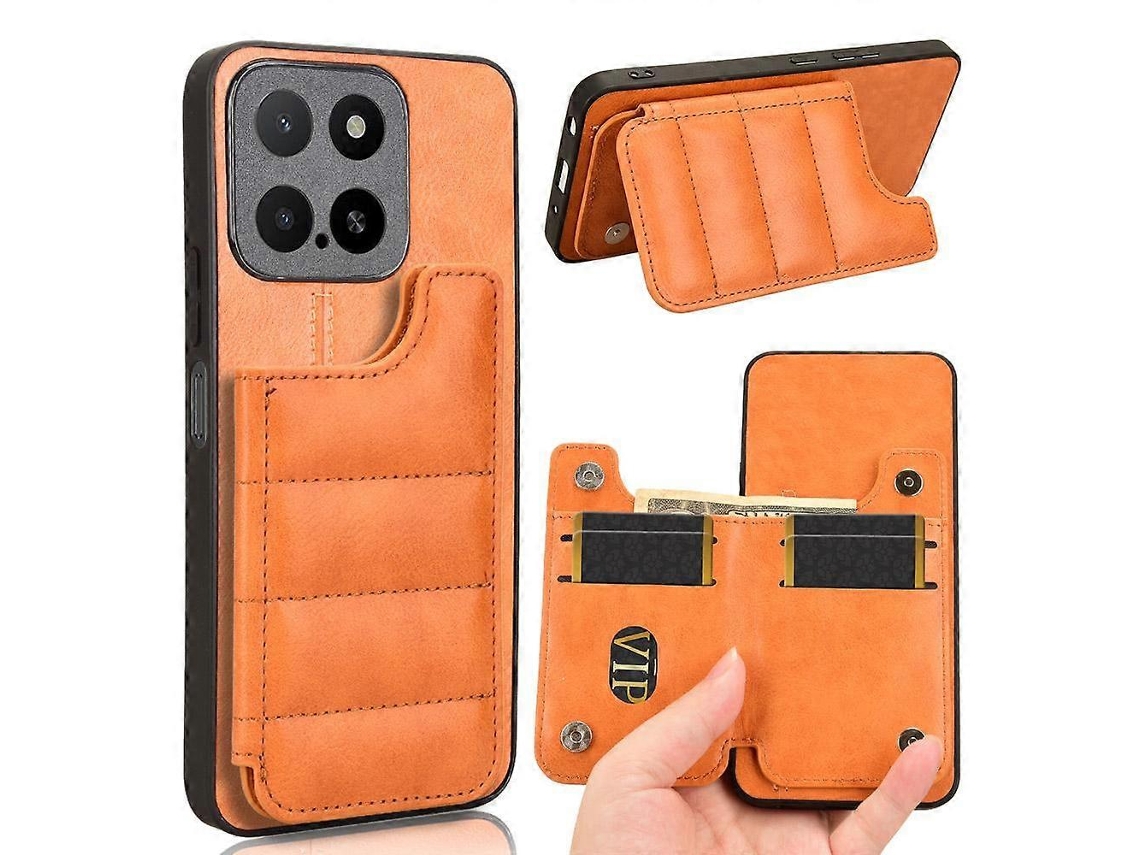 Bolsa Para Celular Com Estampa De Vaca E Cartão De Costura