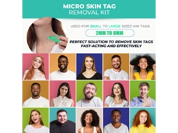 Kit Remoção Marcas Cutâneas Verrugas Cuidado Facial