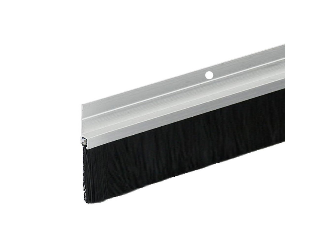 Tira De Vedação Inferior Da Porta Com Placa De Alumínio E Escova De Nylon Aquaforge
