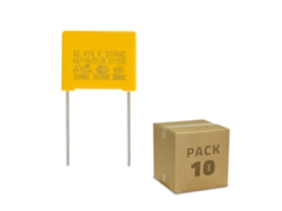 Pack 10 Condensadores Anti-Flicker Led 0.47Uf 310V Ac