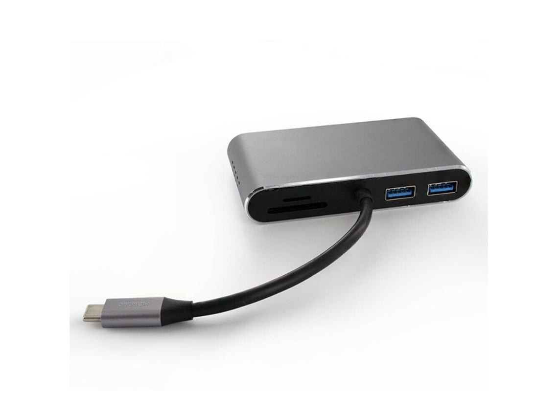 Metronic Adaptador Usb-c Macho 8 Em 1