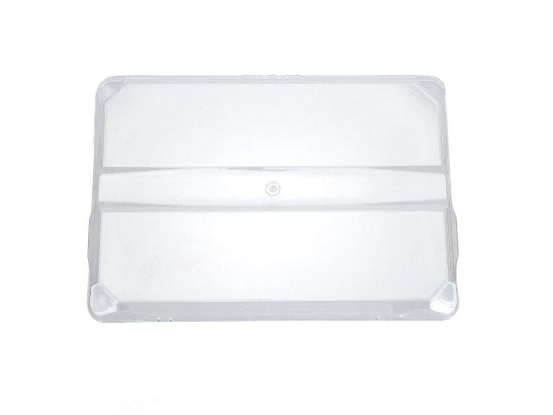 Capota De Perspex Ajustável Para Gravador De Fita Transparente