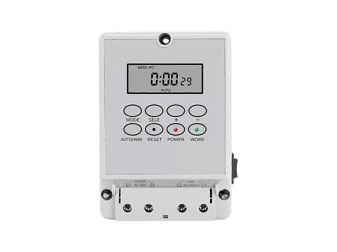 Interruptor Temporizador Digital Microcontrolado Com Sino Automático Programável 220v